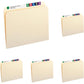 Smead File Folder, 1/3-Cut Tab, Assorted Positions, Letter Size, Manila, 24 per Pack (11928)