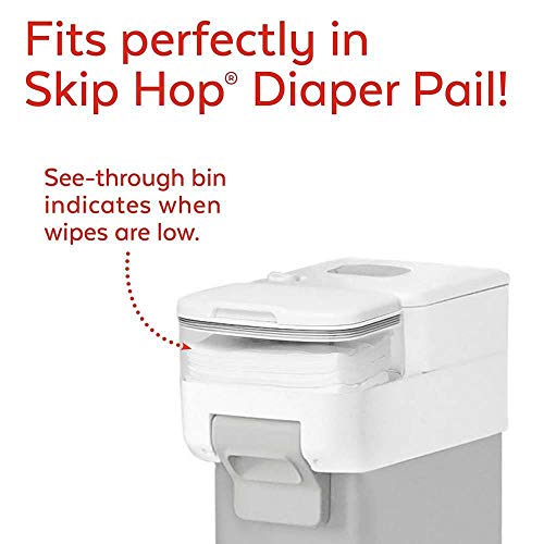 Buy now Skip Hop Wipes Dispenser, Nursery Style, Clear/White at indiglob india