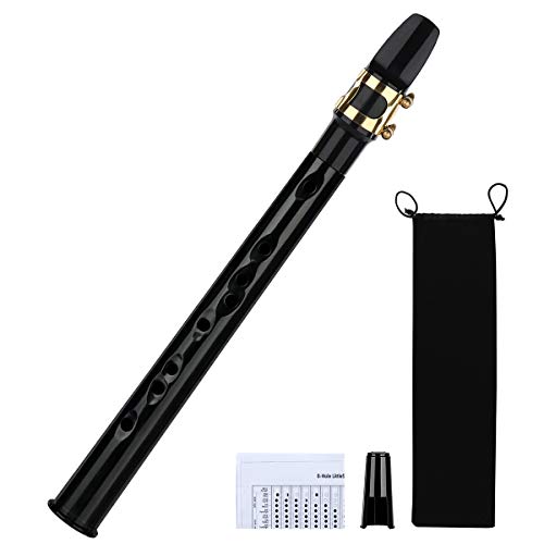 Buy now Pocket Saxophone Kit Mini Sax Portable Woodwind Instrument with Lid, Mouthpiece, Carrying Bag, Fingering Charts at indiglob india