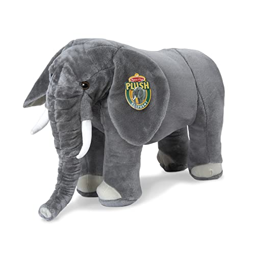 Buy now Melissa & Doug Giant Elephant - Lifelike Stuffed Animal (Over 3 feet Long) at indiglob india
