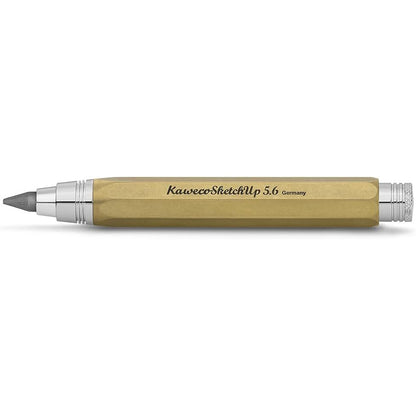Kaweco SKETCH UP Clutch Pencil 5.6 mm 5B Satin Chrome with Lead Refill I Pencil 10.5 cm