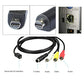 Buy now AV A/V Audio Video TV-Out Cable VMC-15FS Video Cable Cord for Sony Handycam Camcorder DCR-D/H/I/S HDR-C/H/S/T/U/X and More Models at indiglob india