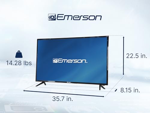 Buy now Emerson ETD-4050 40" Class LED HDTV with Built-in DVD Player, 1080p Full HD, HDMI/USB Inputs, Digital Tuner, Slim Design, Wall Mountable, Energy Efficient, and Parental Control Features at indiglob india