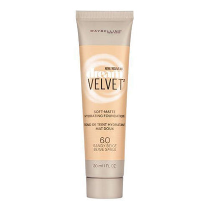 Maybelline New York Dream Velvet Soft-Matte Hydrating Foundation, Classic Ivory, 1 fl. oz.