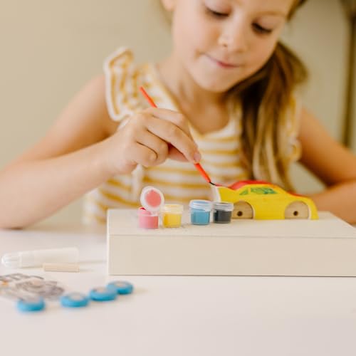 Buy now Melissa & Doug Created by Me! Race Car Wooden Craft Kit at indiglob india