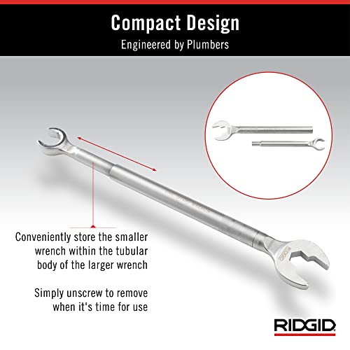 Buy now RIDGID 27023 Model 2002 One Stop 2-in-1 Wrench for Angle Stops, Straight Stops, and Compression Couplings at indiglob india