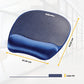Buy now Fellowes Memory Foam Mouse Pad/Wrist Support - Sapphire at indiglob india