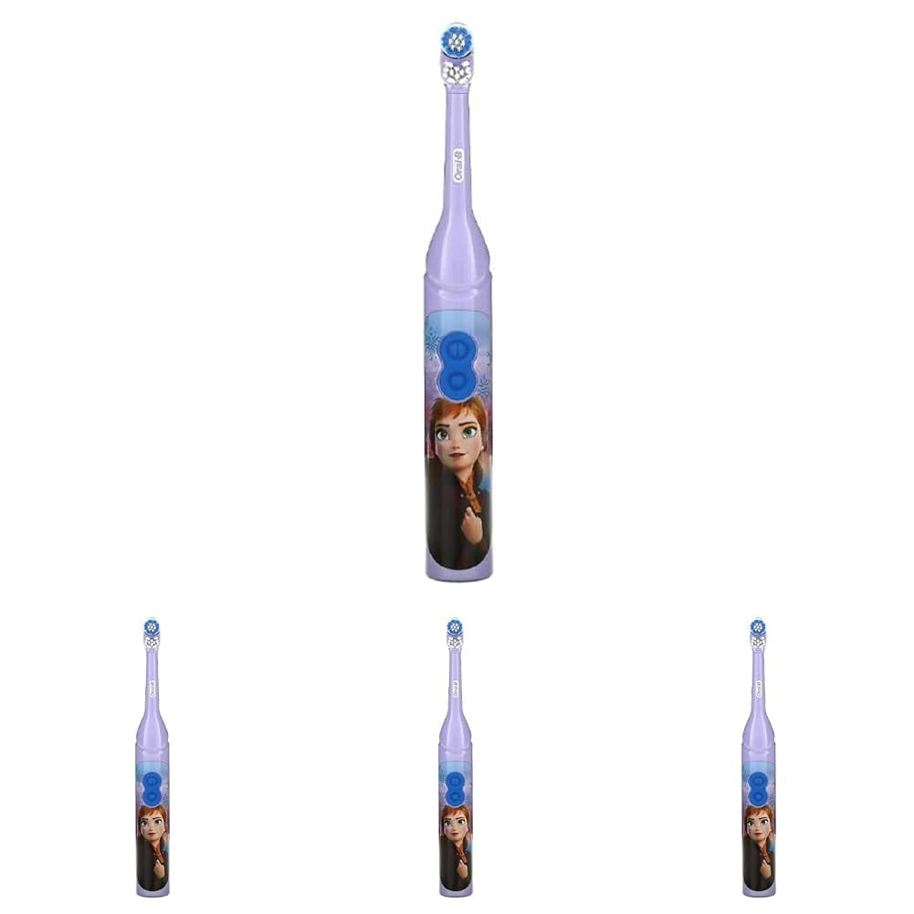Buy now Oral-B Stages Power Kids Disney Frozen Battery Toothbrush for Children and Toddlers, (Characters May Vary) at indiglob india