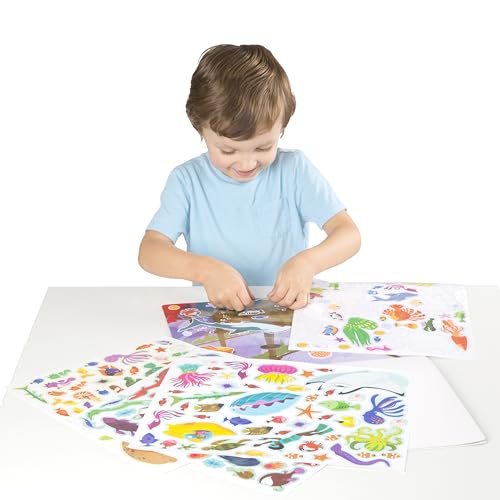 Buy now Melissa & Doug Reusable Sticker Pad Bundle - Jungle, Farm & Under The Sea at indiglob india