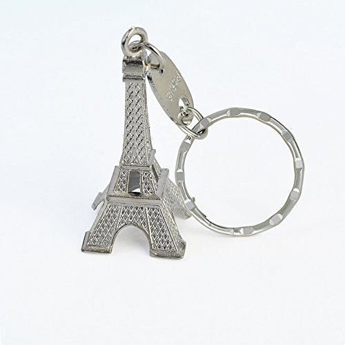Buy now baotongle 15pcs Eiffel Tower Keyring, Paris Eiffel Tower Keychains 3-D Key Ring French Souvenirs Retro Adornment Cute Lovely Decorative Metal Craft Art Statue Model for Table Decor Gifts Silver at indiglob india