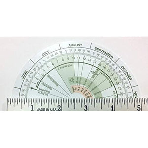 Pregnancy Wheel: Due Date Calculator for Pregnant Patients. Designed for OB/GYN, Doctors, Midwives, Nurses, and Patients