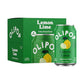 Buy now OLIPOP Prebiotic Soda Pop, Lemon Lime, Prebiotics, Botanicals, Plant Fiber, 12 fl oz (4 Cans) at indiglob india