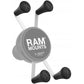 RAM Mounts X-Grip Rubber Cap 4-Pack Replacement RAP-UN-CAP-4U (Black)