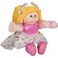 Cabbage Patch Kids Classic Doll with Real Yarn Hair, 16" - Original Vintage Retro Style Adoptable Baby Doll - Officially Licensed - Gift for Girls - Blonde/Blue Eyes