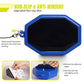 Buy now Tennis Trainer Rebound Ball with Strong Non-slip Mat, Portable Solo Tennis Training Equipment for Kids/Adults, 6 Cords & 2 Balls for Replacement at indiglob india