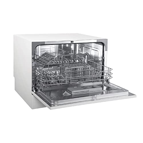 Buy now Honeywell Countertop Dishwasher with 6 Place settings, 6 Washing Programs, Stainless Steel Tub, UL/Energy Star- Stainless Steel at indiglob india