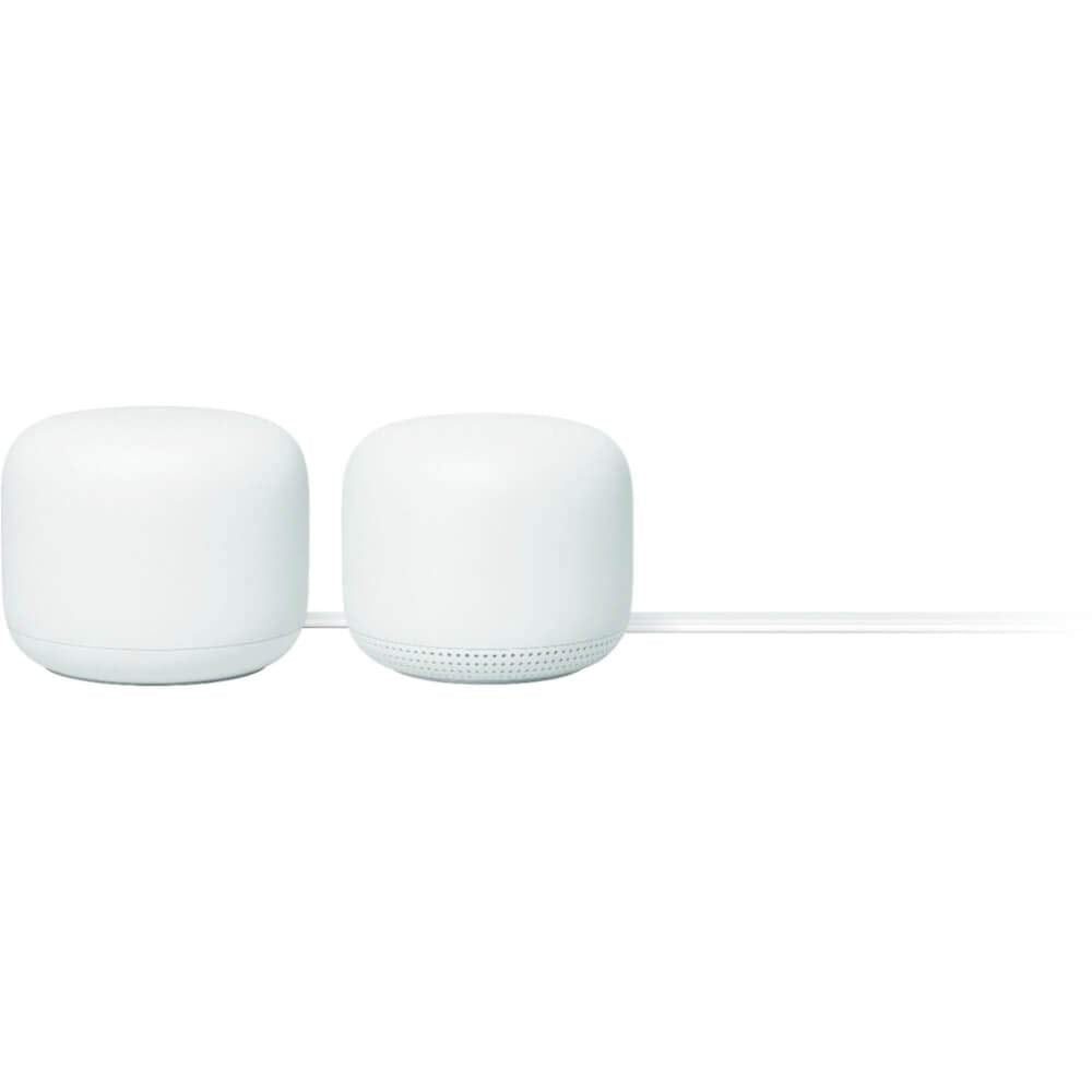 Buy now Google Nest Wifi - Home Wi-Fi System - Wi-Fi Extender - Mesh Router for Wireless Internet - 2 Pack at indiglob india