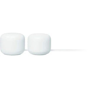 Buy now Google Nest Wifi - Home Wi-Fi System - Wi-Fi Extender - Mesh Router for Wireless Internet - 2 Pack at indiglob india