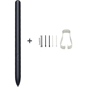 Tab S7 / S7+ S Pen Replacement Stylus Pen S Pen for Samsung Galaxy Tab S7 / S7 Plus/ S7 FE (EJ-PT870) + Tips/Nibs (Without Bluetooth) (Black)