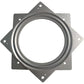 2 Pcs 4 Inch Susan Turntable Bearings Susan Turntable Lazy Susan Turntable Square Rotating Bearing Plate Lazy Susan Hardware Swivel Plate, for Swivel Plate,Corner Cabinet,Revolving Shelve in Kitchen