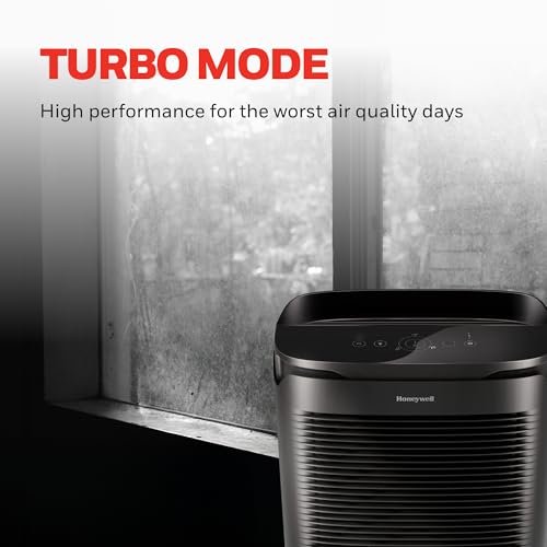Buy now Honeywell PowerPlus HEPA Air Purifier for Home, 968 Ft?ý Rooms in 1 hour, Reduces Allergens, Dust, Pollen, Smoke, Pet Dander, Odors, Black, HPA3100 at indiglob india