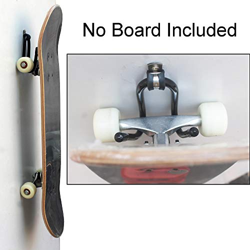 Buy now YYST Skateboard Wall Mount Skateboard Wall Hanger Storage Rack Flexible Hanger - Fit Cruiser Boards, Skateboards, Penny Boards, Longboards,etc- W Style - No Board -2/PK at indiglob india