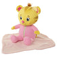Buy now JAKKS Pacific Daniel Tiger's Neighborhood Cute and Cuddly Baby Margaret Plush Pink/Yellow at indiglob india