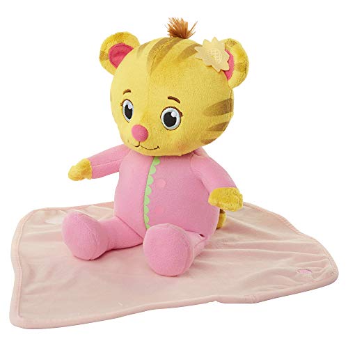 Buy now JAKKS Pacific Daniel Tiger's Neighborhood Cute and Cuddly Baby Margaret Plush Pink/Yellow at indiglob india