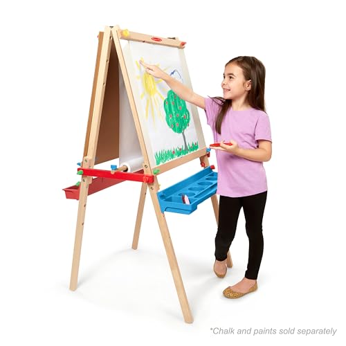 Buy now Melissa & Doug Easel Paper Roll - 17 Inches Wide, 75 Feet Long for Painting, Drawing, Art and Craft Projects for Kids at indiglob india