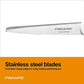 Buy now Fiskars Premier No. 8 Easy Action Scissors - 10" Spring Action Fabric and Craft Scissors - Arts and Crafts - Orange/White at indiglob india