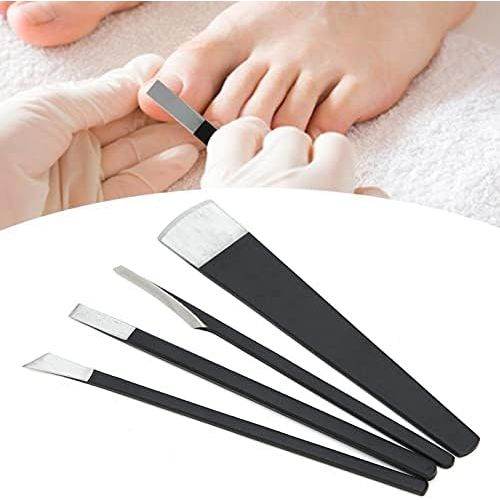 4PCS Pedicure Knife Set, Pedicure Callus Shaver Tools, Professional Foot Scraper, Steel Foot Care for Dead Skin Corn Foot Remover (6.3in) (Four-Piece Set) - My Store