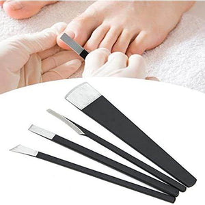 4PCS Pedicure Knife Set, Pedicure Callus Shaver Tools, Professional Foot Scraper, Steel Foot Care for Dead Skin Corn Foot Remover (6.3in) (Four-Piece Set) - My Store