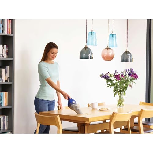 Buy now BLACK+DECKER DUSTBUSTER QuickClean Cordless Handheld Vacuum, Home and Car Vacuum with Charger (HNVC115J22) at indiglob india