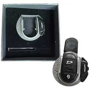 For Mini F54 F55 F56 F57 F60 Car Styling Accessories Keychain Key Fob Cover Case JCW