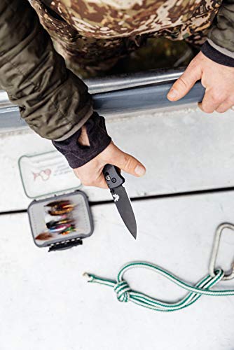 Buy now Benchmade - Bugout Outdoor EDC Folding Knife, Slim, Lightweight, Drop-Point Blade, Carbon Fiber (535BK-2) at indiglob india