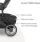 Buy now UPPAbaby Basket Cover for Cruz V2 and V3 Strollers - Protects and Conceals Belongings - Easy Attachment and Access - Water-Resistant Material at indiglob india