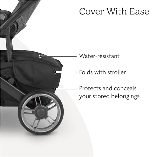 Buy now UPPAbaby Basket Cover for Cruz V2 and V3 Strollers - Protects and Conceals Belongings - Easy Attachment and Access - Water-Resistant Material at indiglob india