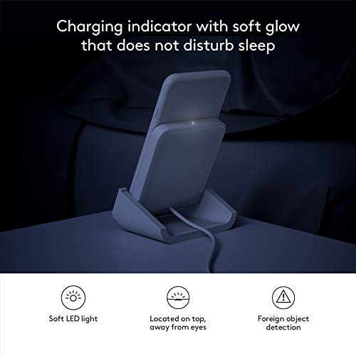 Buy now Logitech Powered Wireless Charging Stand for iPhone 8, 8 Plus, X, XS, XS Max and XR at indiglob india