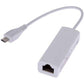 Caxico Micro USB 2.0 5 Pin to Ethernet 10/100 m RJ45 Network LAN Adapter Card for Tablet