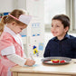 Buy now Melissa & Doug Waitress Role Play Costume Set (7 pcs) - Includes Apron, Order Pad, Cap at indiglob india