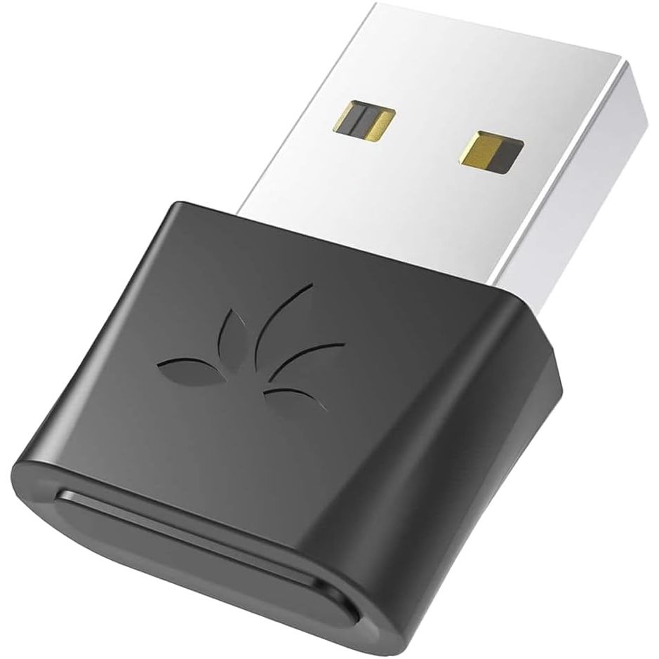 Avantree DG80 - USB Bluetooth 5.3 Adapter for PS5 & Gaming Consoles, Wireless Audio Transmitter Dongle, Compatible with Bluetooth Headphones or Earbuds with aptX-Adaptive or aptX Low Latency