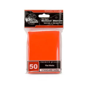 Buy now Sleeves - Monster Protector Sleeves - Standard Size Gloss - Orange (Fits MTG Magic The Gathering and Other Standard Sized Gaming Cards) at indiglob india