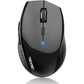 TECKNET Bluetooth Mouse, 4800 DPI Wireless Mouse, 2-Year Battery 6 Adjustable DPI, 6 Buttons Compatible with Laptop/Windows/Computer - Black