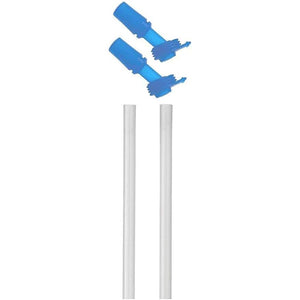 CamelBak eddy Kids Bottle Accessory 2 Bite Valves/2 Straws, Ice Blue - Replacement eddy Kids Bottles