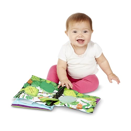 Buy now Melissa & Doug Soft Activity Baby Book - The Wonderful World of Peekaboo! Lift The Flap Busy Book for Toddlers, Sensory Toys for Babies and Toddlers at indiglob india