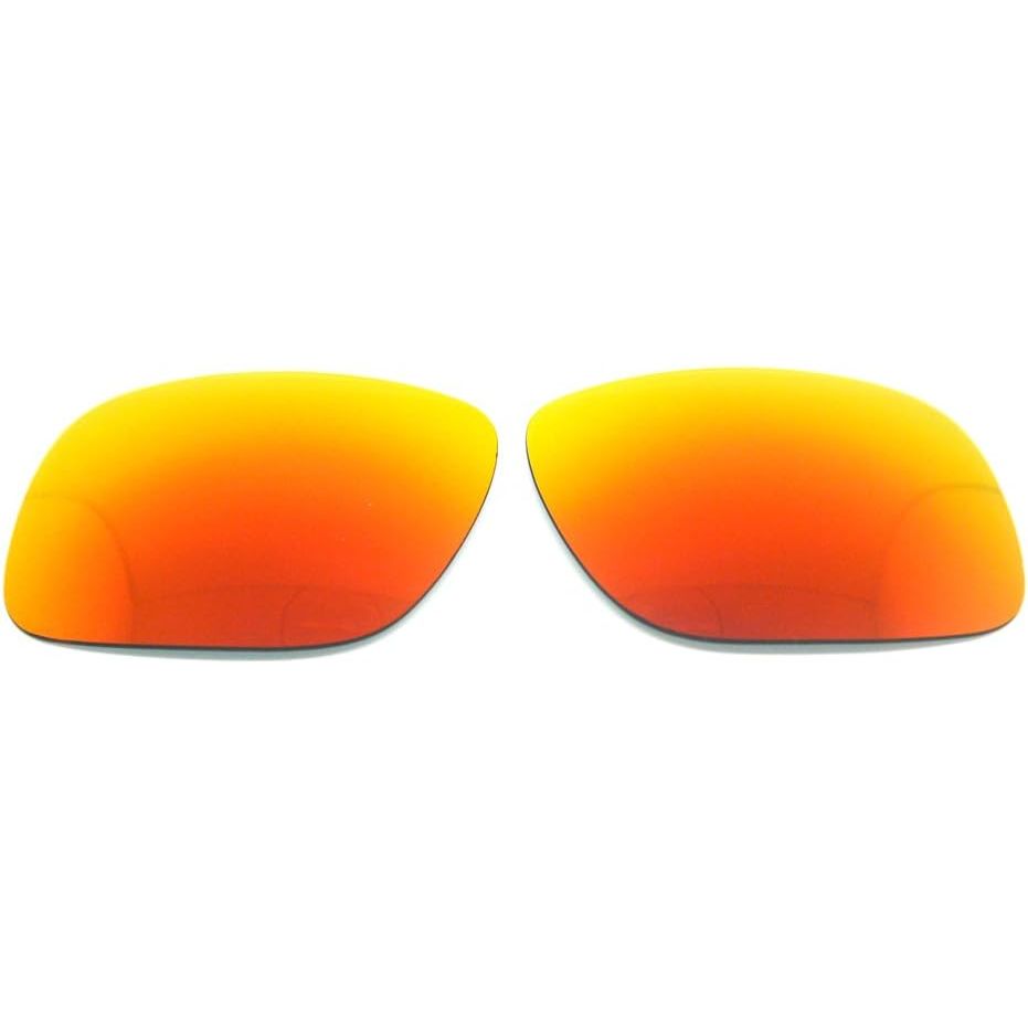 Polarized Replacement Lenses for Oakley Holbrook Sunglasses (Fire Red Mirror)