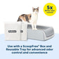 Buy now PetSafe ScoopFree Premium Natural Cat Litter - Eco-Friendly Long-Lasting Litter - High Absorbency & Low-Tracking Design - Non-Clumping Pebbles - 4.2 lb Bag - 2 Pack at indiglob india