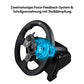 Buy now Logitech Driving Force G920 Steering Wheel and Pedals, 941-000123 (Steering Wheel and Pedals f/PC and Xbox One) (Renewed) at indiglob india