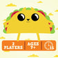 Buy now Exploding Kittens Tacocat Spelled Backwards 2 Players - Ages 7+ - 15 Minutes to Play - Clever Family Board Game - Couples Game, Family Game Night, Kid and Adult Board Game at indiglob india