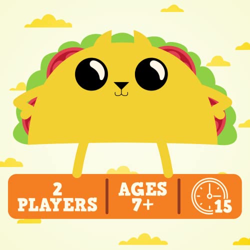 Buy now Exploding Kittens Tacocat Spelled Backwards 2 Players - Ages 7+ - 15 Minutes to Play - Clever Family Board Game - Couples Game, Family Game Night, Kid and Adult Board Game at indiglob india
